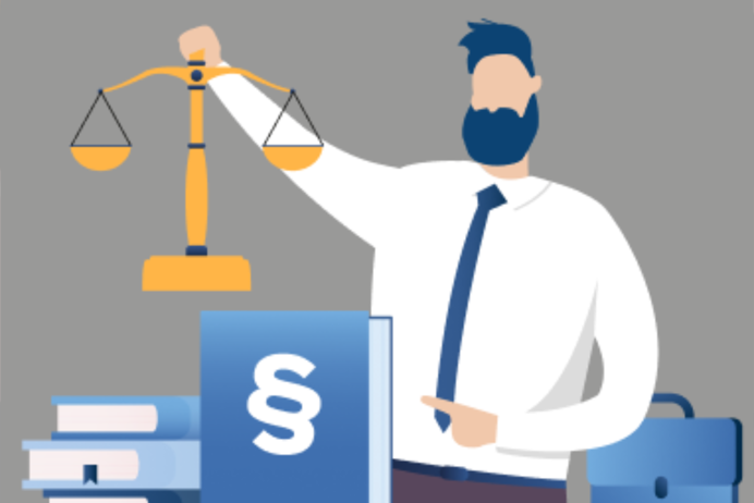 Lawyer - ilustrated