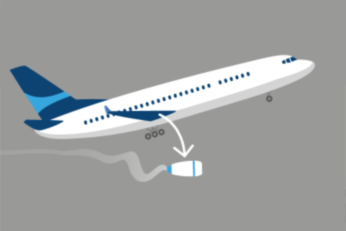 Broken plane - ilustrated